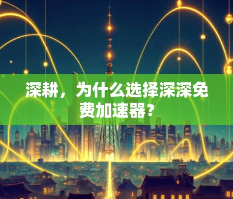 深耕，为什么选择深深免费加速器？