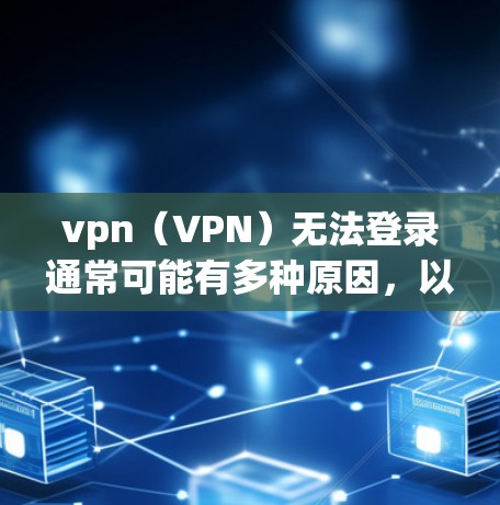 vpn（VPN）无法登录通常可能有多种原因，以下是一些常见的原因和解决方法