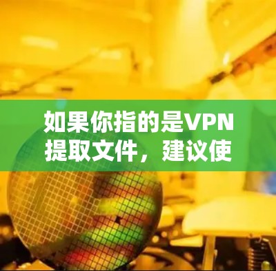 如果你指的是VPN提取文件，建议使用以下方法