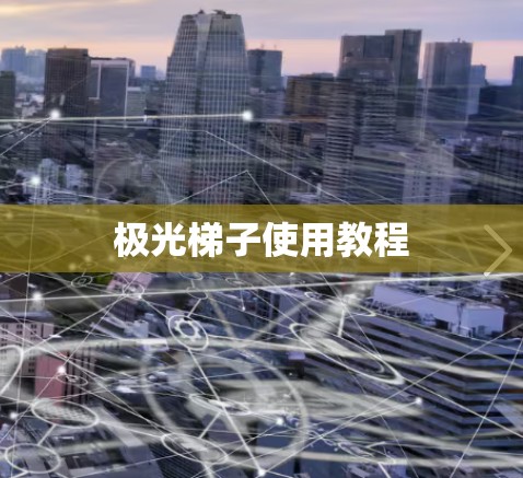 极光梯子使用教程
