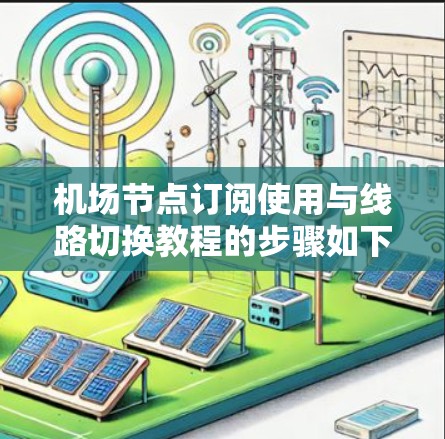 机场节点订阅使用与线路切换教程的步骤如下