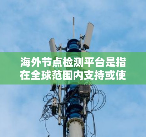 海外节点检测平台是指在全球范围内支持或使用以检测和分析网络中的可疑设备或服务的工具。这些平台通常提供实时监控、安全测试和防护服务，帮助用户有效管理网络威胁并确保安全。以下是对这些平台的详细介绍