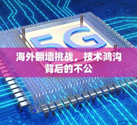 海外翻墙挑战，技术鸿沟背后的不公