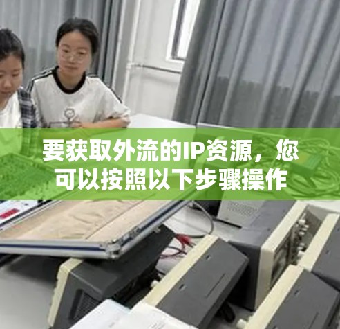 要获取外流的IP资源，您可以按照以下步骤操作