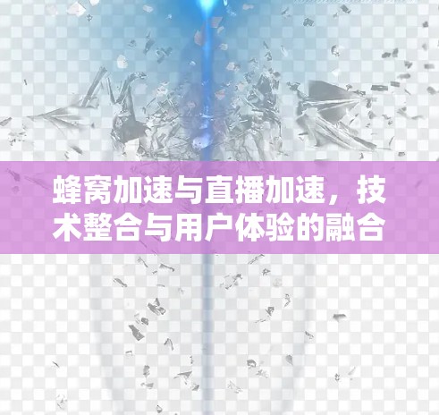 蜂窝加速与直播加速，技术整合与用户体验的融合