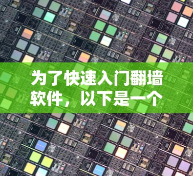 为了快速入门翻墙软件，以下是一个分步指南，帮助你顺利开始使用