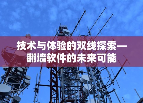 技术与体验的双线探索—翻墙软件的未来可能