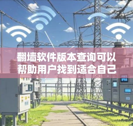 翻墙软件版本查询可以帮助用户找到适合自己的翻墙工具。以下是一些常见的翻墙软件及其版本信息，供您参考