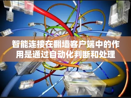 智能连接在翻墙客户端中的作用是通过自动化判断和处理访问请求，确保用户在访问特定服务器或内容时的合法性和安全性。以下是详细解释
