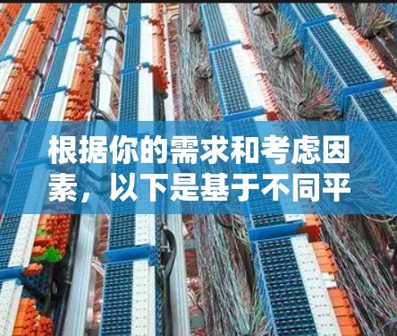 根据你的需求和考虑因素，以下是基于不同平台的特点总结的选择建议