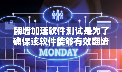 翻墙加速软件测试是为了确保该软件能够有效翻墙并安全运行，同时查看其功能是否符合预期。以下是一些测试步骤和方法